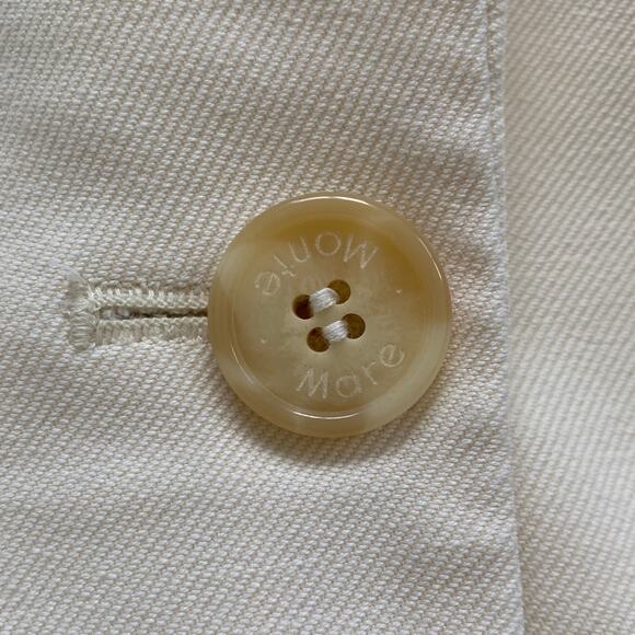 Vintage Ivory Cream Blazer Size S Korean Designer - Picture 10 of 11